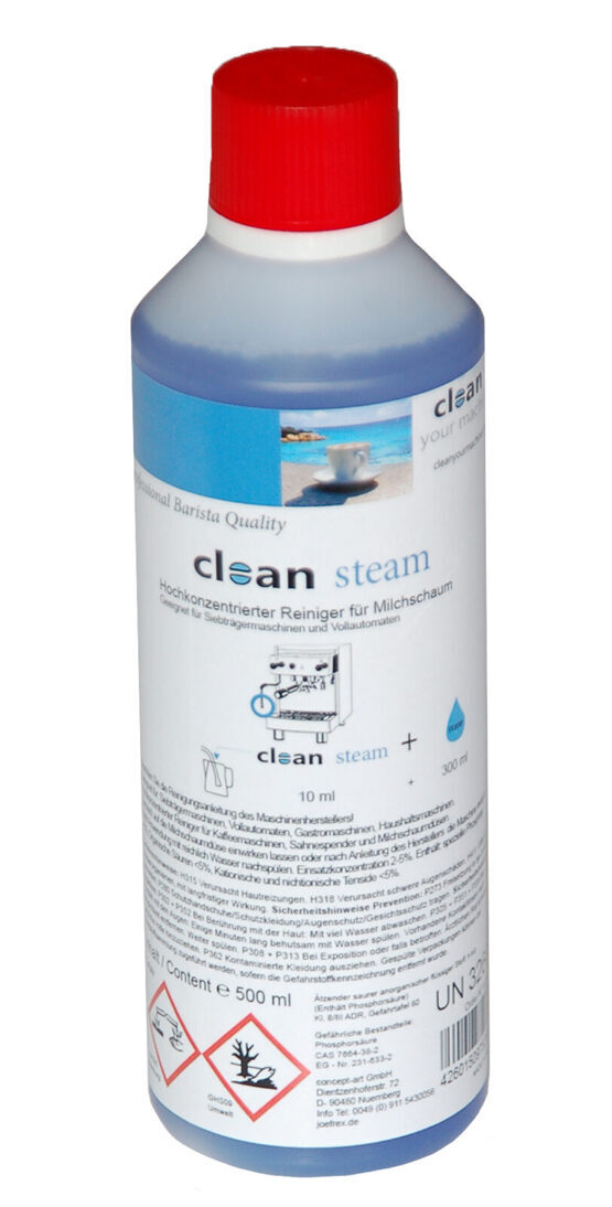 Clean Steam 0.5 Liter